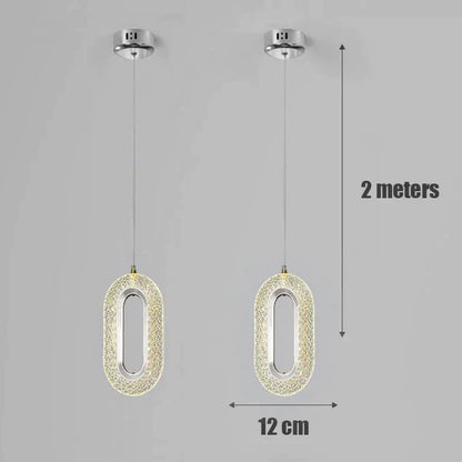 DecorBites™ LED Pendant Chandelier for Dining Room Restaurant Bar Art Decor Lamps