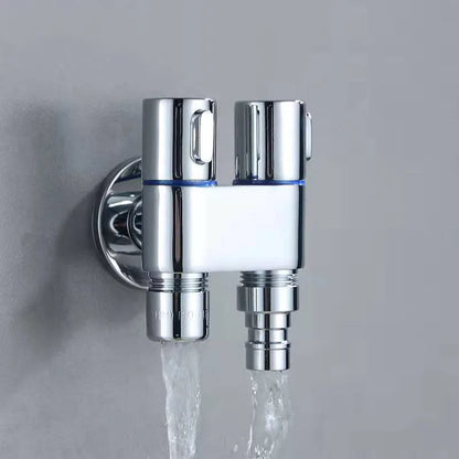 DecorBites™ Brass Wall Mounted Bidet Faucet Set with Double Use, Limited Space Angle Valve