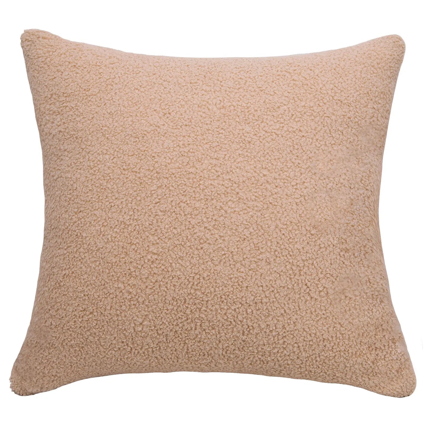 DecorBites™ Boucle Teddy Throw Pillow Case Set of 2