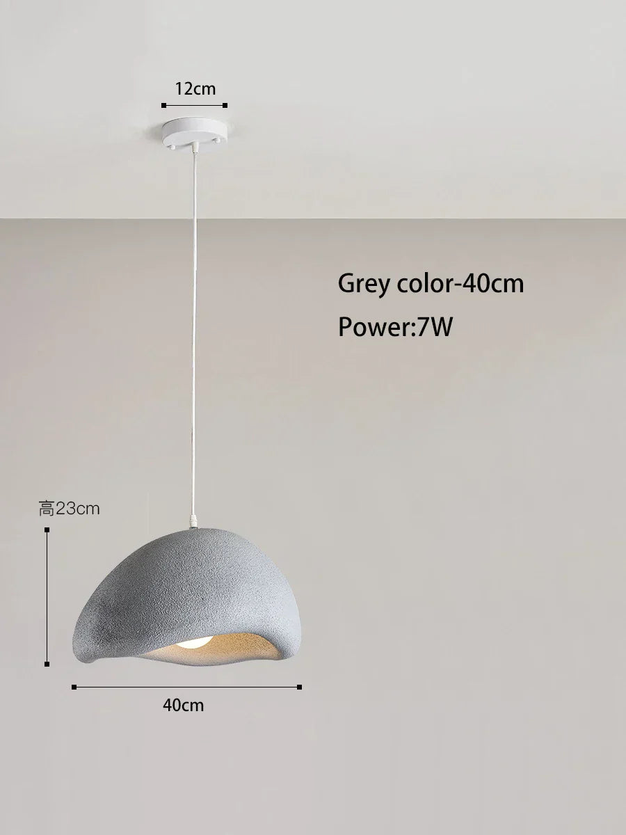 DecorBites™ Cream Cloud Chandelier: Modern LED Pendant Lamp for Home, Restaurant, Bar