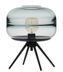 DecorBites™ Glass & Metal Nordic Sofa Desk Lamp for Postmodern Bedroom & Living Room