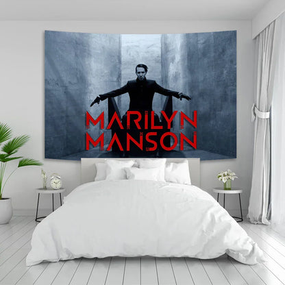 DecorBites™ Baphomet Poster Tapestry Satanist Home Room Decor
