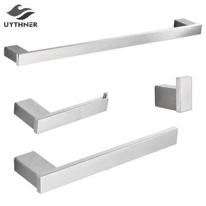 DecorBites™ 6-Piece Brushed Nickel Bathroom Accessories Set