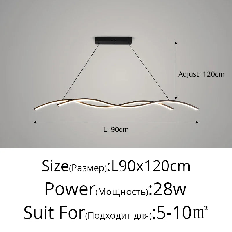 DecorBites™ LED Pendant Lights for Home Decor Living, Study, Dining Room - Minimalist Indoor Lighting