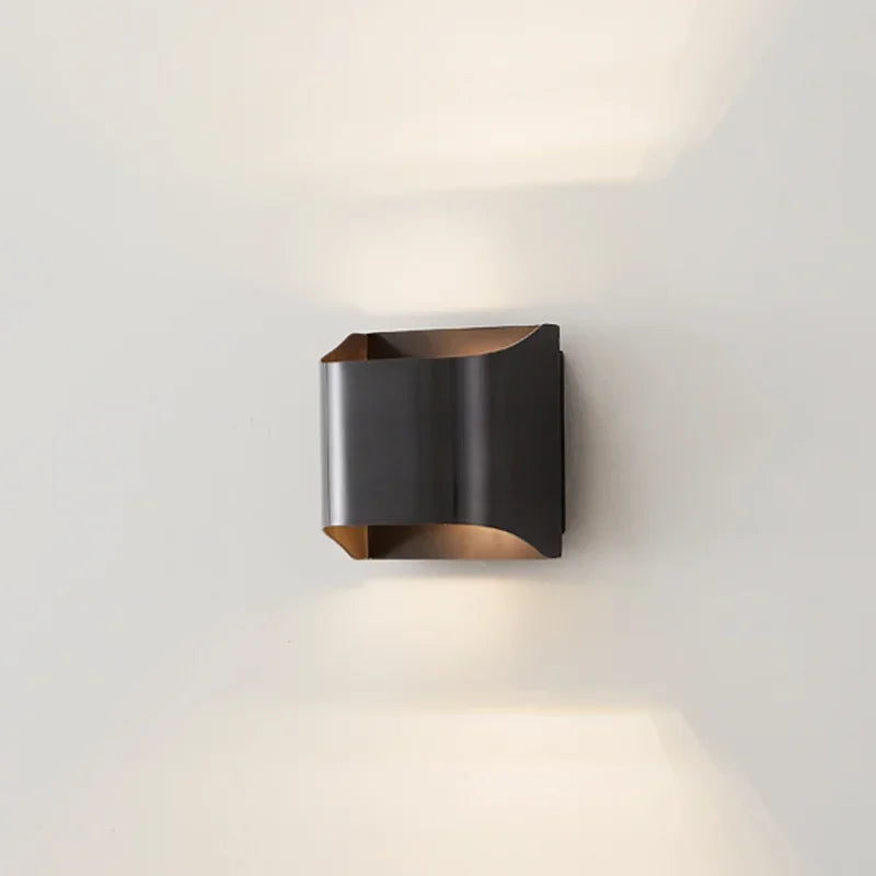 DecorBites™ Copper Brass Wall Sconce, Modern Minimalist Designer Wall Lamp for Home Lighting