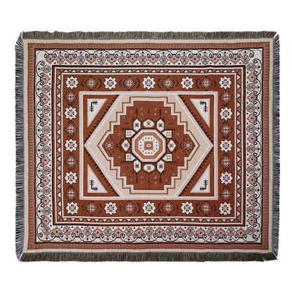 DecorBites™ Bohemian Outdoor Blanket - Luxury Tapestry Rug for Camping, Picnics, and Home Decor
