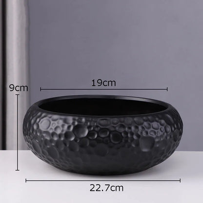 DecorBites™ Ceramic Vase Modern Decor Ornaments Pot Plants Flower Arrangement Ornamental Decor vase