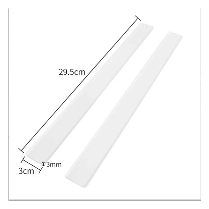 DecorBites™ Biscuit Rolling Balance Ruler Cookie Smoother & Thickness Guide