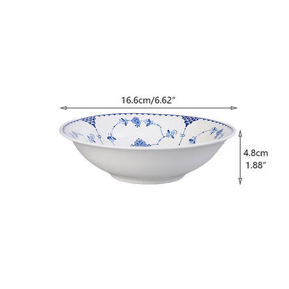 DecorBites™ Ceramic Dinner Plate - Elegant Steak & Salad Plate