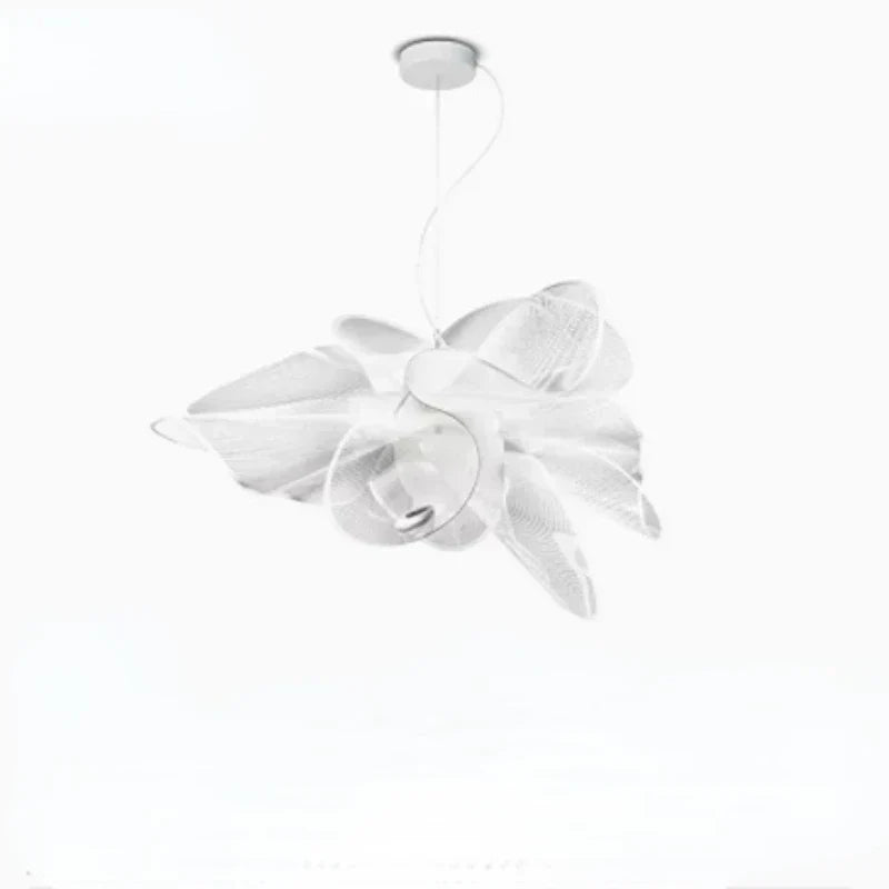 DecorBites™ Acrylic Flower Chandelier: Nordic Designer Lighting for Restaurant, Living Room, Bedroom