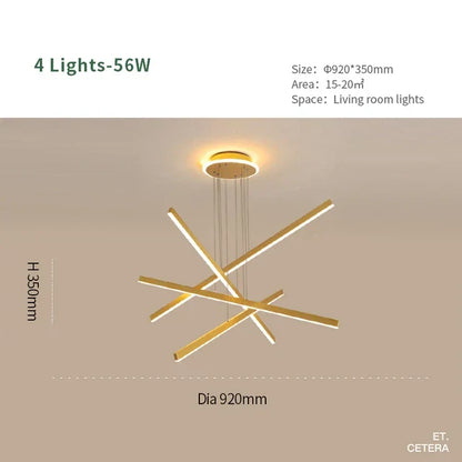 DecorBites™ Luminous Ceiling Plate Chandelier: Modern Aluminum LED Light for Living Room Dining Table