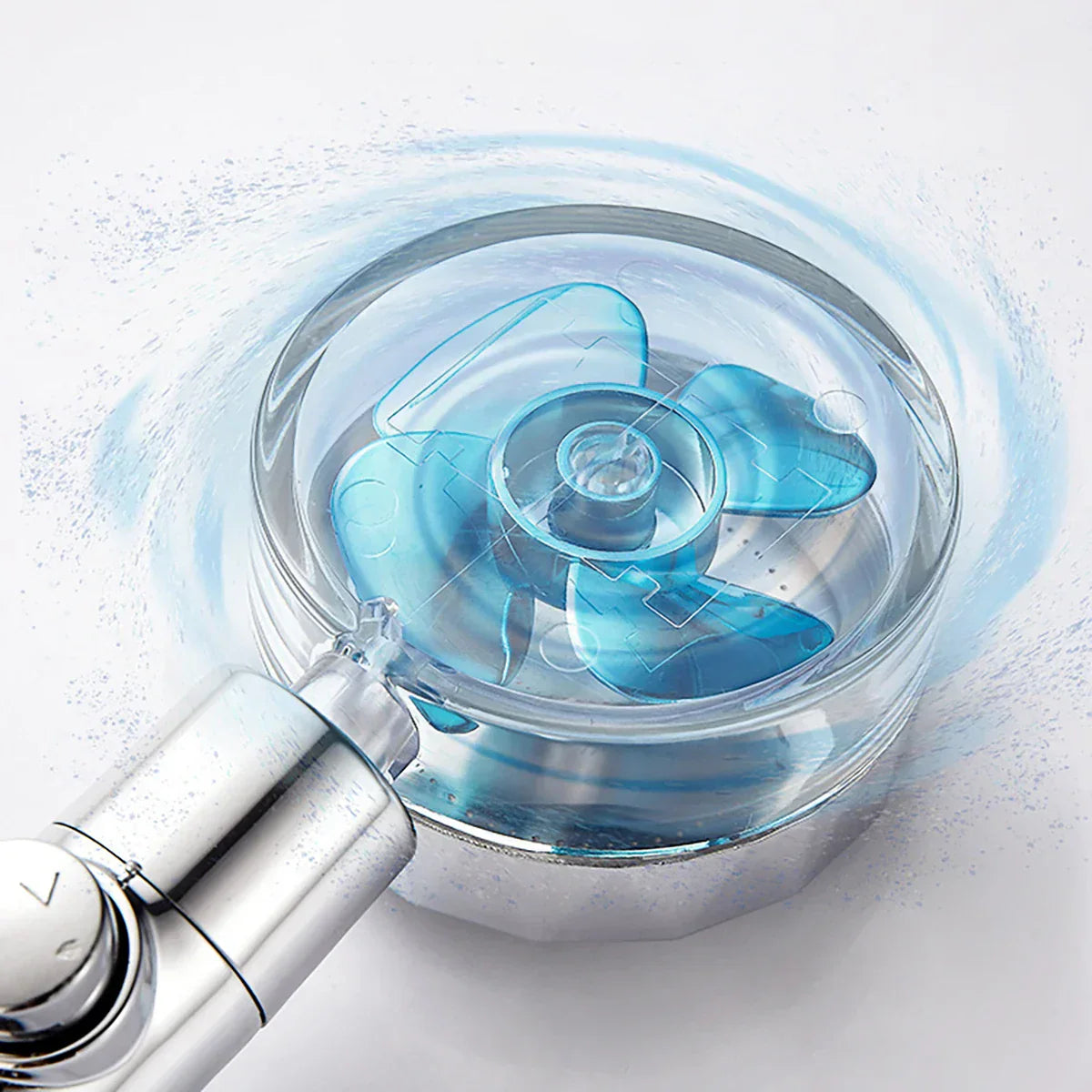 ™ High Pressure Shower Head with 360° Rotation & Water Saving Nozzle