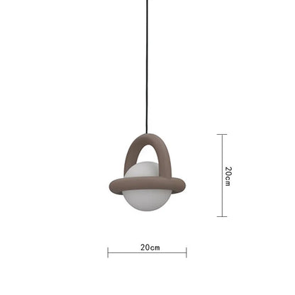 DecorBites™ LED Pendant Lights Acrylic Ball Metal Wire 150cm Dining Room Kitchen Bedroom