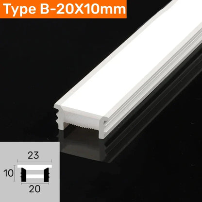 DecorBites™ Black Silicone Tube LED Neon Light for Outdoor Flexible Strip Lights