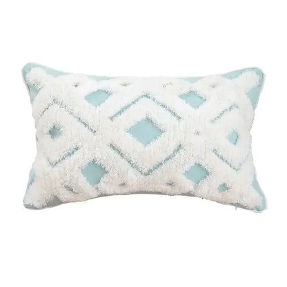 DecorBites™ Geometric Tufted Tassel Cushion Cover 30x50cm/45x45cm