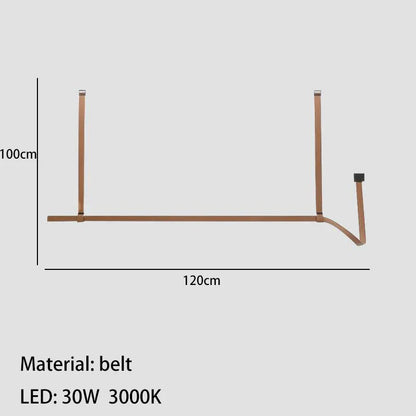 DecorBites™ LED Chandelier for Dining Room Bar Kitchen - Minimalist Art Deco Hang Lamp
