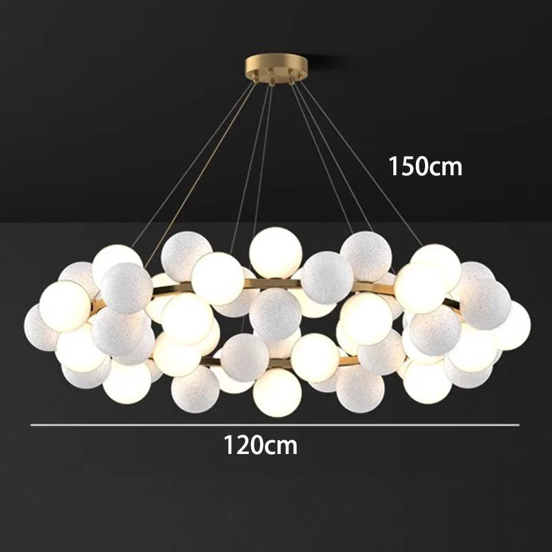 DecorBites™ LED Pendant Chandeliers for Modern Home Decor, Indoor Living Room Dining Room Lighting