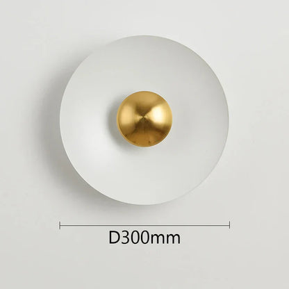 DecorBites™ Golden Macaroon LED Wall Lamp for Bedroom & Living Room