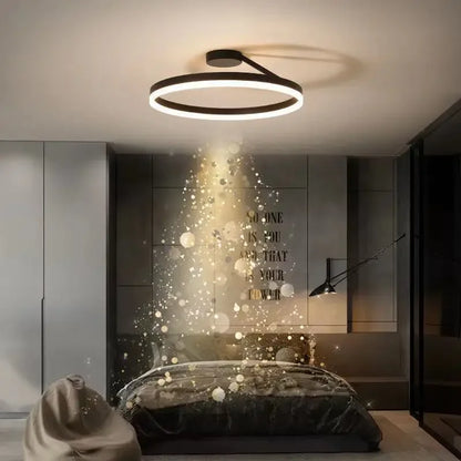 DecorBites™ LED Ceiling Chandelier Dimmable for Bedroom Living Room Dining Minimalist Pendant Lighting