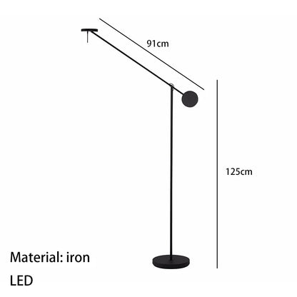 DecorBites™ Black LED Wall Reading Light for Bed Bedroom Living Room Office