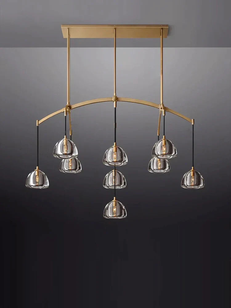 DecorBites™ K9 Crystal Chandelier Lighting for Dinning Room & Corridor