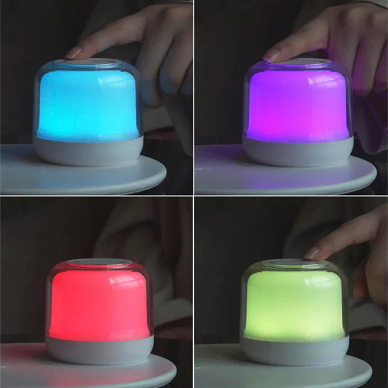DecorBites™ LED Light Wireless Charger Table Lamp for iPhone Samsung Huawei - Wireless Charging Pad