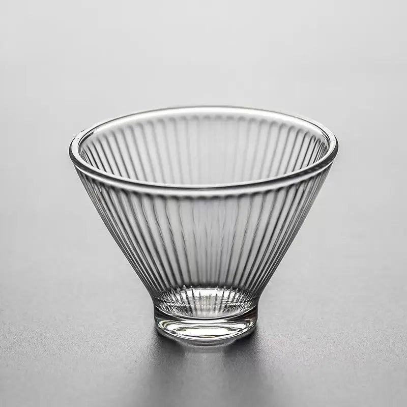 DecorBites™ Japanese Tea Cup Set of Cute Heat-resistant Glass Mugs and Teacups