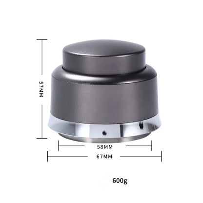 DecorBites™ Adjustable Coffee Tamper | Stainless Steel Flat Base | Barista Tool