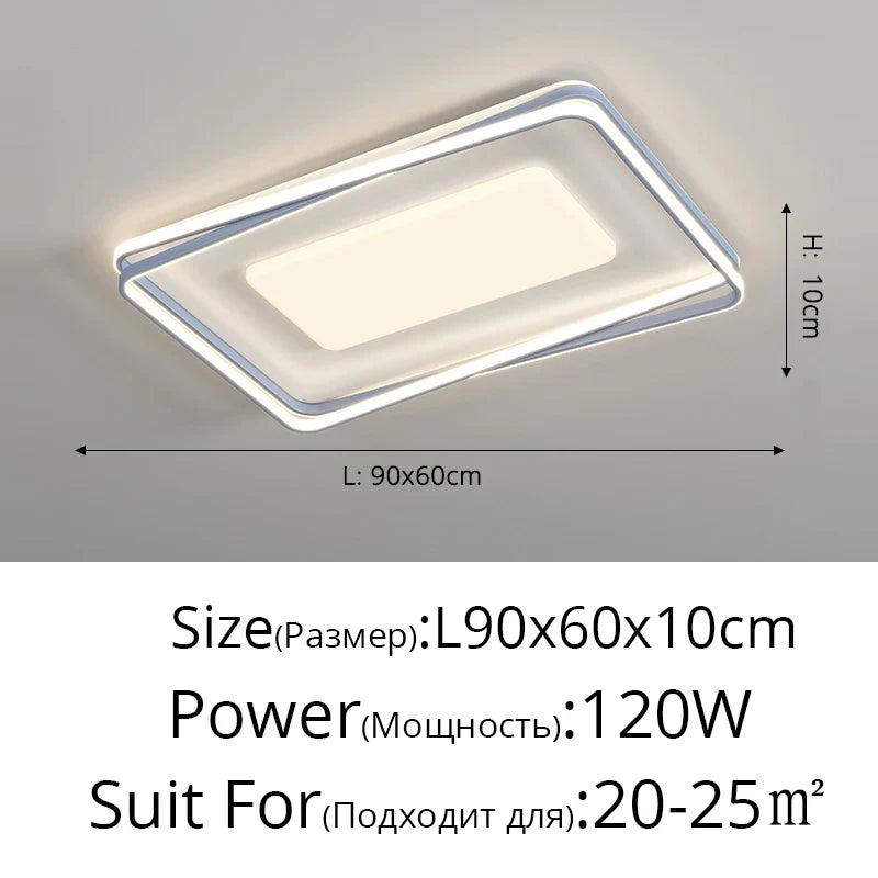 DecorBites™ Acrylic Chandelier: Minimalist Indoor Light for Living Room, Bedroom, and Kitchen