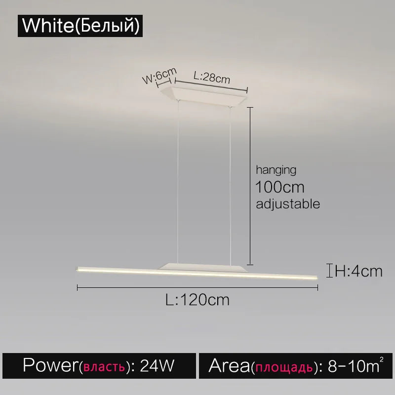 DecorBites™ Black Line Chandelier: Elegant Salon Design, Luxury Lighting for Home and Restaurant