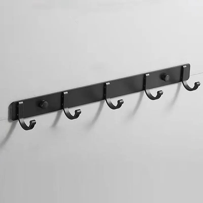 DecorBites™ Antique Black Robe Hook, Brass Finish Bathroom Hardware, Wall Hook, Clothes Hook.