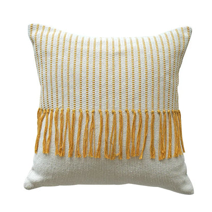 DecorBites™ Boho Moroccan Fringed Pillowcase for Home, Office, Car, Sofa Decoration
