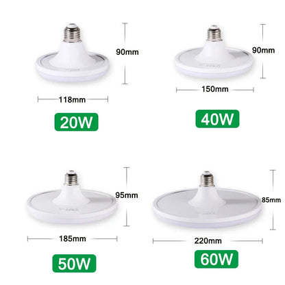 DecorBites™ LED Indoor UFO Round Ceiling Lamp Super Bright Living Room Lighting Bulbs