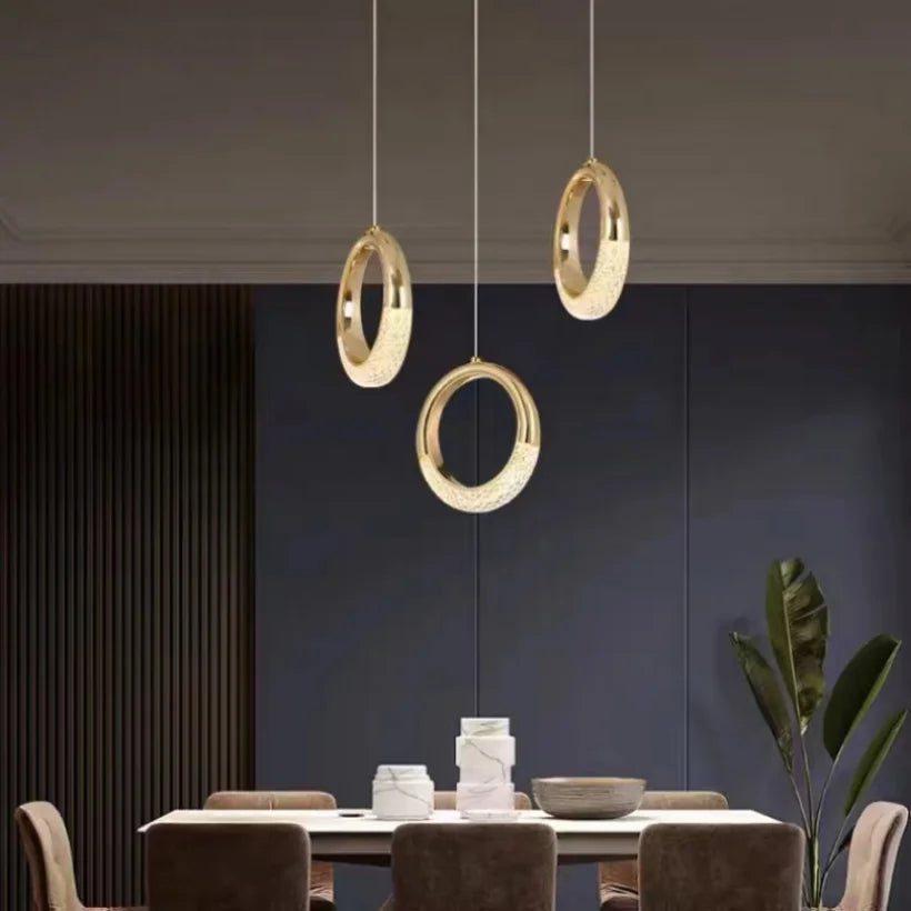 DecorBites™ Bedside Pendant Lights | Modern Indoor Chandelier for Bedroom Ceiling Decor