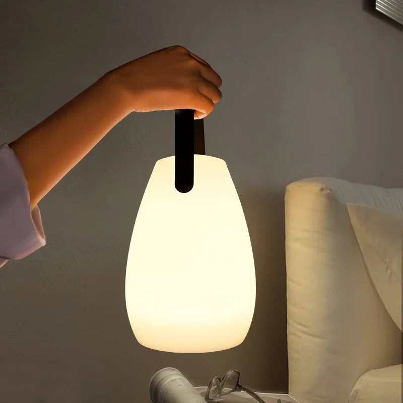 DecorBites™ LED Night Light: Portable & Rechargeable for Home, Camping, and Outdoors