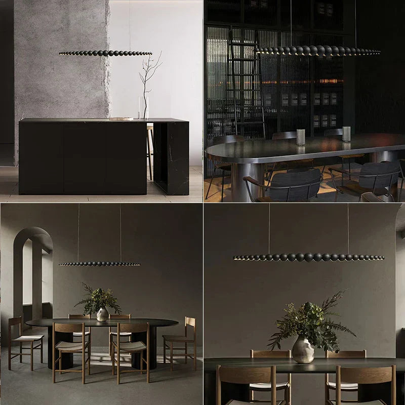 DecorBites™ LED Linear Pendant Lights for Kitchen Dining Living Room Office