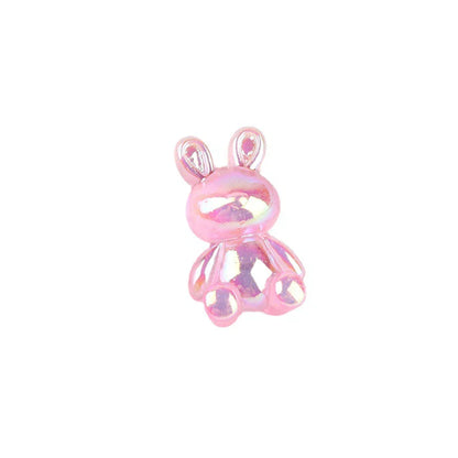 DecorBites™ Kawaii Rabbit Resin Cabochon for Scrapbooking and DIY Crafts