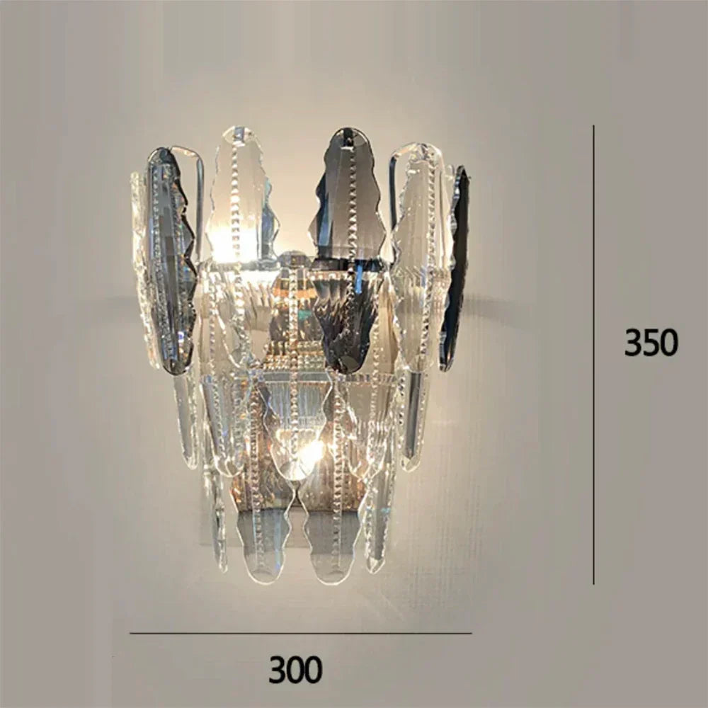 DecorBites™ LED Leaf Chandelier: Modern Living Room Decor Lighting for Duplex Rotating Stairs