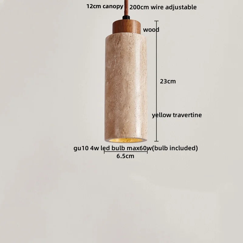 DecorBites™ Cave Stone LED Pendant Lamp - Nordic Modern Hanging Light