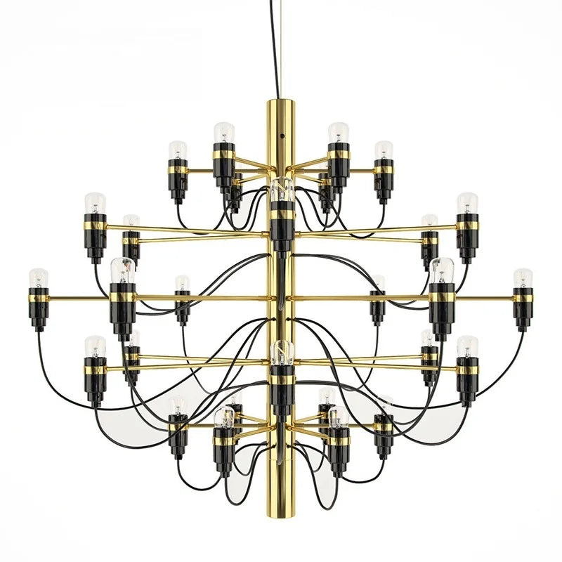 ™ LED Candle Chandelier: Elegant Italian Design Pendant Light for Home Decor