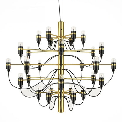 ™ LED Candle Chandelier: Elegant Italian Design Pendant Light for Home Decor