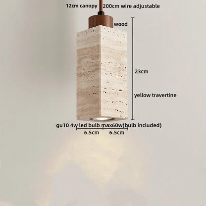 DecorBites™ Cave Stone LED Pendant Lamp - Nordic Modern Hanging Light