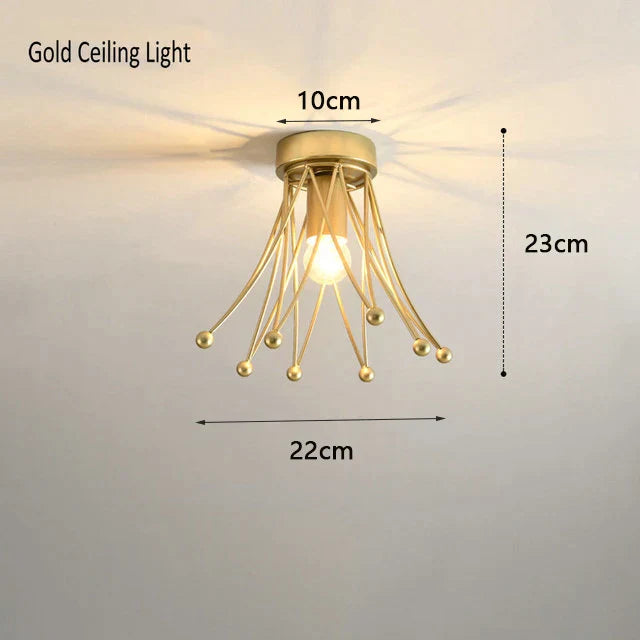 ™ Gold Crown Ceiling Light for Hallway, Aisle, Kitchen Island
