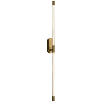 DecorBites™ Acrylic Line LED Wall Lights Dimming Gold Black Metal for Living Room Bedroom