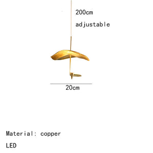 ™ LED Chandeliers 20/25/30/35cm Copper Dining Room Lighting Fixtures