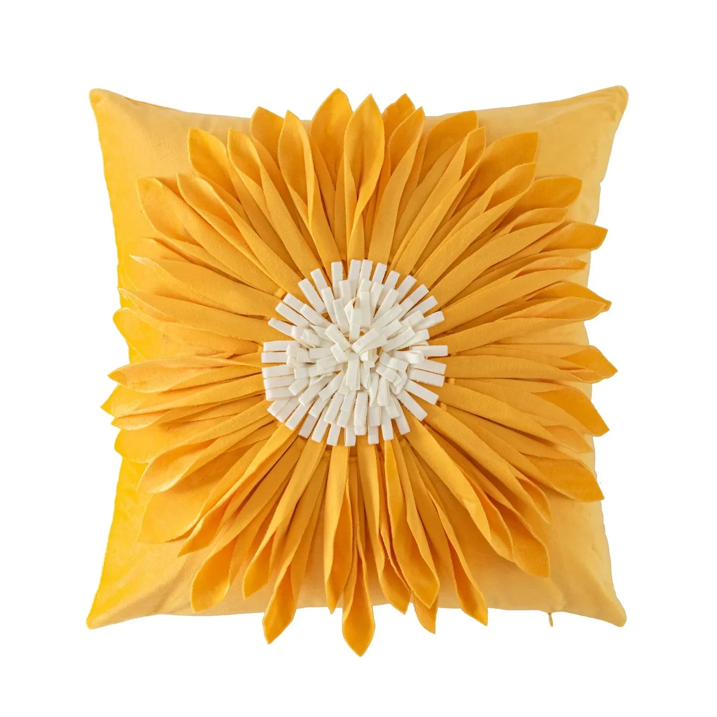 DecorBites™ Handmade Flower Cushion Cover - Light Luxury Decorative Pillows