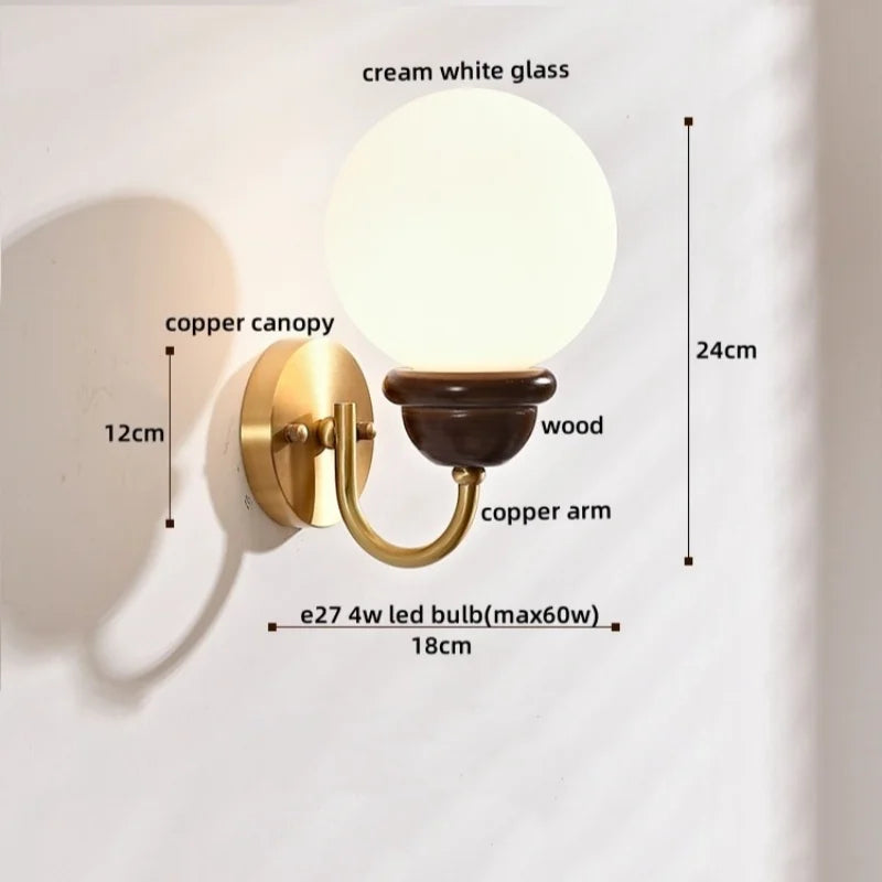 ™ Japanese Style LED Wall Lights 4W for Home Bathroom Bedroom Mirror Lighting