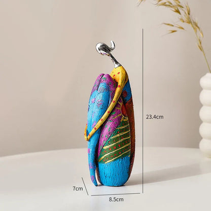 DecorBites™ Abstract Woman Sculpture Resin Crafts Nordic Home Decor Living Room Statue