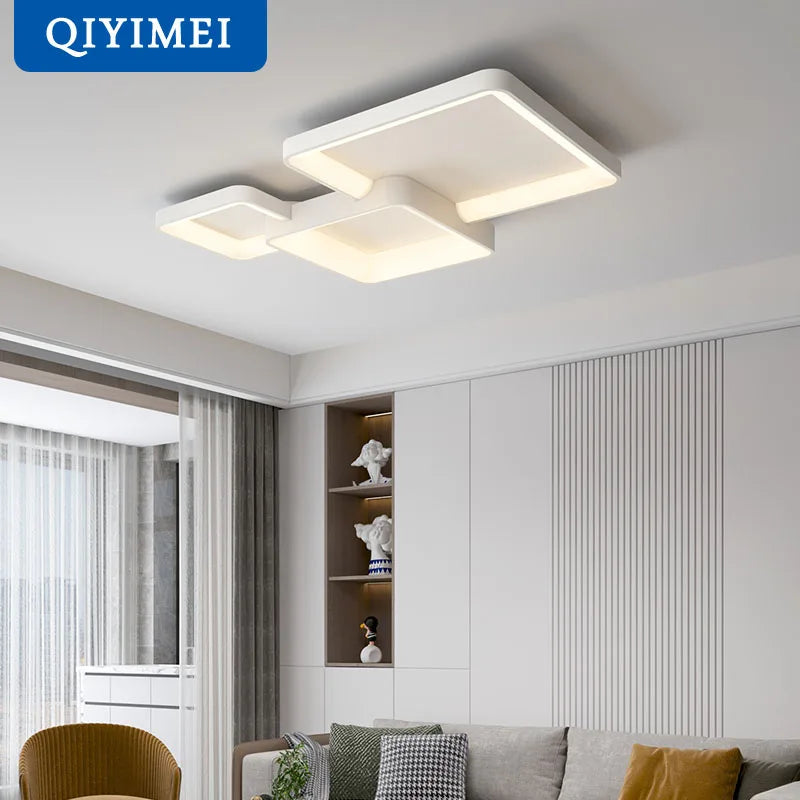 ™ LED Chandelier: Modern Indoor Lighting for Bedroom, Kitchen, Living Room, Dining Room