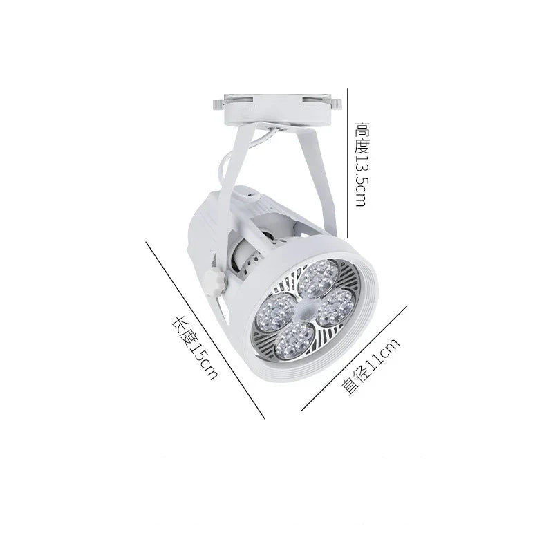 DecorBites™ 35W LED Track Ceiling Spot Light for Indoor Lighting and Retail Display